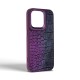 Чехол для мобильного телефона Harder Glamorous Croco Apple iPhone 15 Pro Dark Purple (ARM76763) Чехол для мобильного телефона Harder Glamorous Croco Apple iPhone 15 Pro Dark Purple (ARM76763)