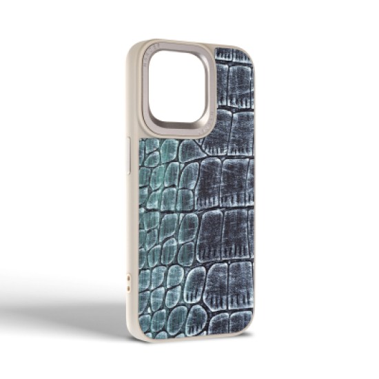 Чохол до мобільного телефона Harder Glamorous Croco Apple iPhone 15 Pro Max Grey Green (ARM76765) Чохол до мобільного телефона Harder Glamorous Croco Apple iPhone 15 Pro Max Grey Green (ARM76765)