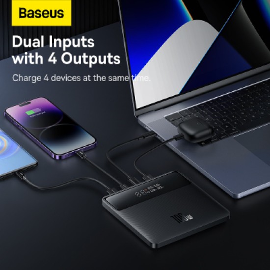 Батарея універсальна Baseus Blade HD 20000mAh PD/100W, Black (PPBL000101 / PPBLD100HD) Батарея універсальна Baseus Blade HD 20000mAh PD/100W, Black (PPBL000101 / PPBLD100HD)