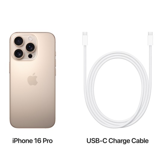 Мобільний телефон Apple iPhone 16 Pro 256GB Desert Titanium (MYNK3) Мобільний телефон Apple iPhone 16 Pro 256GB Desert Titanium (MYNK3)