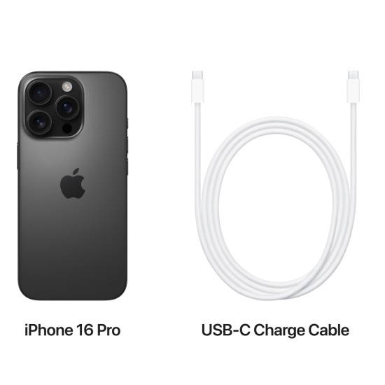 Мобільний телефон Apple iPhone 16 Pro 512GB Black Titanium (MYNM3) Мобільний телефон Apple iPhone 16 Pro 512GB Black Titanium (MYNM3)