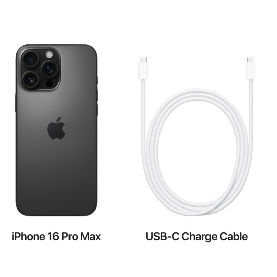 Мобільний телефон Apple iPhone 16 Pro Max 512GB Black Titanium (MYX03) Мобільний телефон Apple iPhone 16 Pro Max 512GB Black Titanium (MYX03)