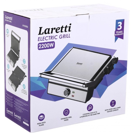 Електрогриль Laretti LR-EC8522 Електрогриль Laretti LR-EC8522