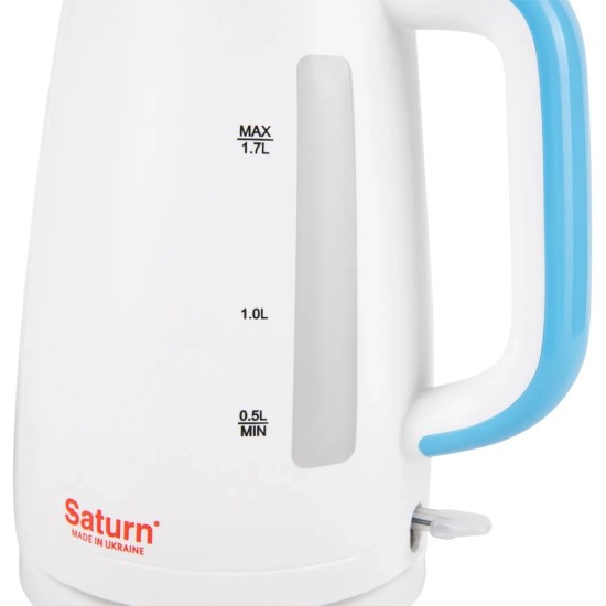 Електрочайник Saturn ST-EK8435U White/Blue Електрочайник Saturn ST-EK8435U White/Blue