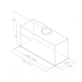 Вытяжка кухонная Elica CT23 BL MAT/A/72