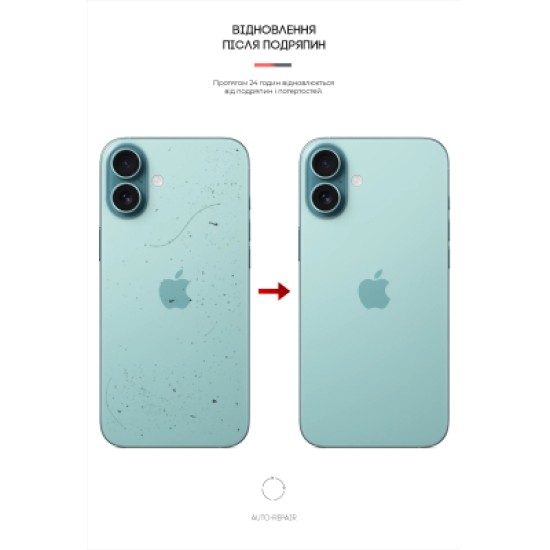 Пленка защитная Armorstandart for Back Panel Apple iPhone 16 Plus Carbone Silver (ARM79606) Пленка защитная Armorstandart for Back Panel Apple iPhone 16 Plus Carbone Silver (ARM79606)