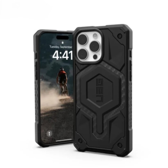 Чохол до мобільного телефона UAG iPhone 16 Pro Max Monarch Carbon Fiber (114461114242) Чохол до мобільного телефона UAG iPhone 16 Pro Max Monarch Carbon Fiber (114461114242)
