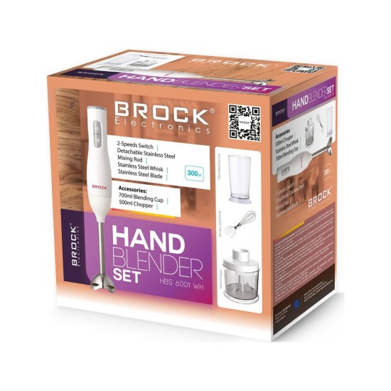 Блендер Brock HBS 6001 WH Блендер Brock HBS 6001 WH