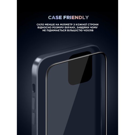 Скло захисне Armorstandart Supreme Black Icon 2.5D Apple iPhone 16 Plus Black (ARM78036) Скло захисне Armorstandart Supreme Black Icon 2.5D Apple iPhone 16 Plus Black (ARM78036)