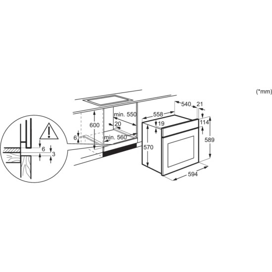Духова шафа Electrolux KODEF70BZ Духова шафа Electrolux KODEF70BZ