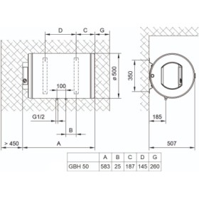 Бойлер TIKI GBH50COMFORT_TIKI