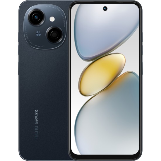 Мобільний телефон Tecno Spark Go 1 3/64GB Startrail Black (4894947036422) Мобільний телефон Tecno Spark Go 1 3/64GB Startrail Black (4894947036422)