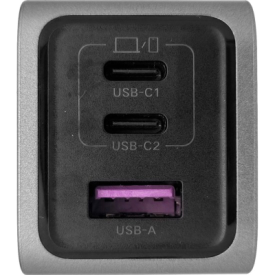 Зарядное устройство Ugreen 3xUSB 65W (2хUSB-C+USB-A) Gan Nexode Pro X755 (25871) Зарядное устройство Ugreen 3xUSB 65W (2хUSB-C+USB-A) Gan Nexode Pro X755 (25871)