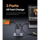 Зарядное устройство Ugreen 3xUSB 65W (2хUSB-C+USB-A) Gan Nexode Pro X755 (25871) Зарядное устройство Ugreen 3xUSB 65W (2хUSB-C+USB-A) Gan Nexode Pro X755 (25871)
