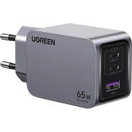 Зарядное устройство Ugreen 3xUSB 65W (2хUSB-C+USB-A) Gan Nexode Pro X755 (25871)