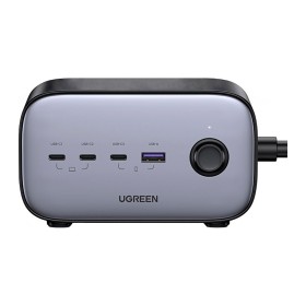 Зарядное устройство Ugreen 4xUSB 100W Nexode Pro (3хUSB-C+USB-A+2хSchuko) CD270 (60167)