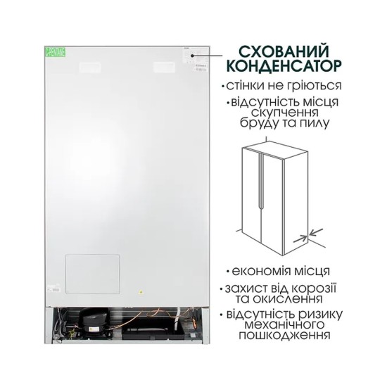 Холодильник PRIME Technics RFNC 474 EXD (RFNC474EXD)