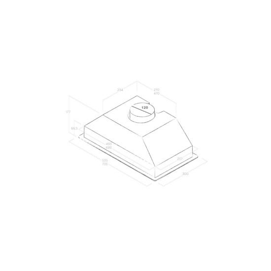Вытяжка кухонная Elica CT17 C WH/A/52 Вытяжка кухонная Elica CT17 C WH/A/52