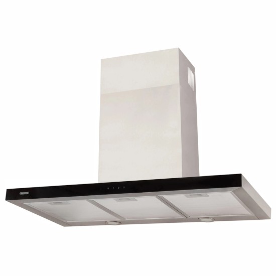 Вытяжка кухонная Eleyus ONIX 1200 LED 90 IS+BL Вытяжка кухонная Eleyus ONIX 1200 LED 90 IS+BL