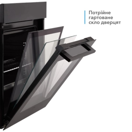 Духова шафа Eleyus EMMA 6010 BL STL Духова шафа Eleyus EMMA 6010 BL STL