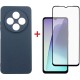 Чохол до мобільного телефона Dengos Xiaomi Redmi 14C Carbon + glass (Blue) (DG-KM-120) Чохол до мобільного телефона Dengos Xiaomi Redmi 14C Carbon + glass (Blue) (DG-KM-120)