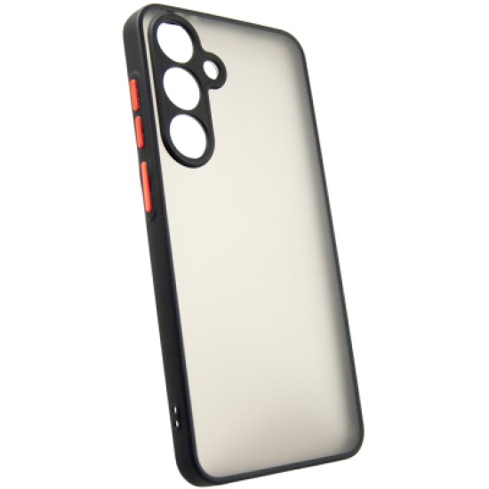 Чохол до мобільного телефона Dengos Matte Samsung Galaxy S24 FE (Black) (DG-TPU-MATT-152) Чохол до мобільного телефона Dengos Matte Samsung Galaxy S24 FE (Black) (DG-TPU-MATT-152)