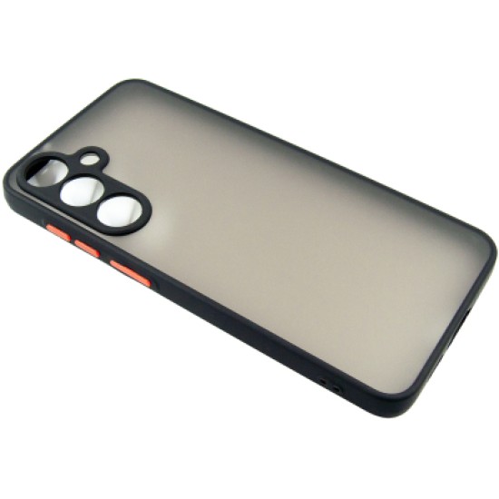 Чохол до мобільного телефона Dengos Matte Samsung Galaxy S24 FE (Black) (DG-TPU-MATT-152) Чохол до мобільного телефона Dengos Matte Samsung Galaxy S24 FE (Black) (DG-TPU-MATT-152)