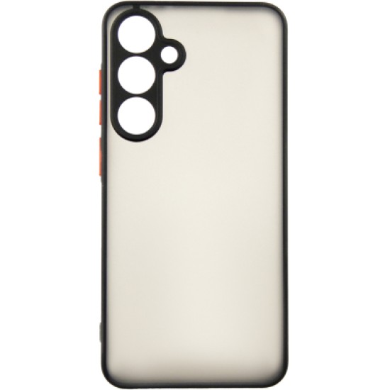 Чохол до мобільного телефона Dengos Matte Samsung Galaxy S24 FE (Black) (DG-TPU-MATT-152) Чохол до мобільного телефона Dengos Matte Samsung Galaxy S24 FE (Black) (DG-TPU-MATT-152)