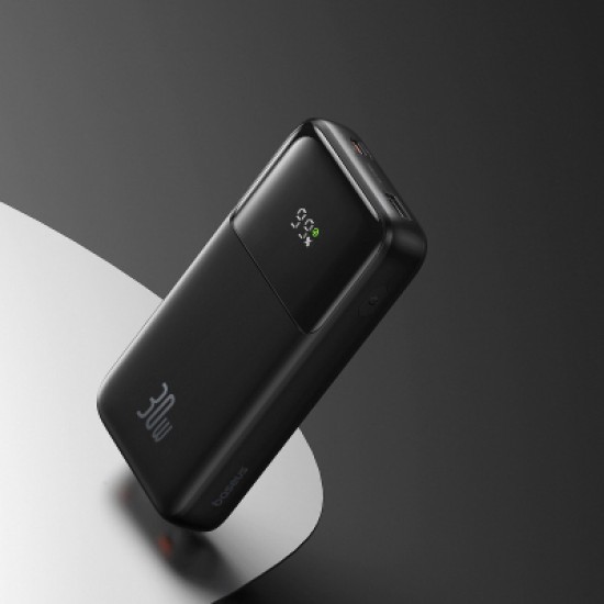 Батарея универсальная Baseus Comet Series Dual Display 20000mAh 30W, Black (P10022509112-00) (P10022509112-02) Батарея универсальная Baseus Comet Series Dual Display 20000mAh 30W, Black (P10022509112-00) (P10022509112-02)