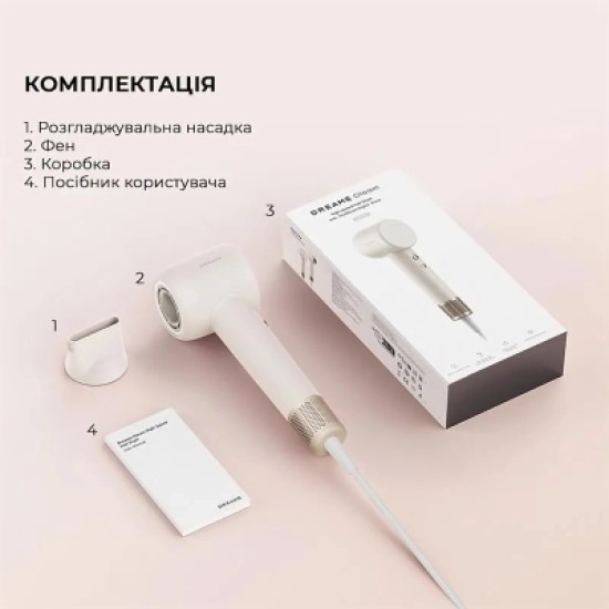 Фен Dreame Gleam White (AHD12A-WH) Фен Dreame Gleam White (AHD12A-WH)