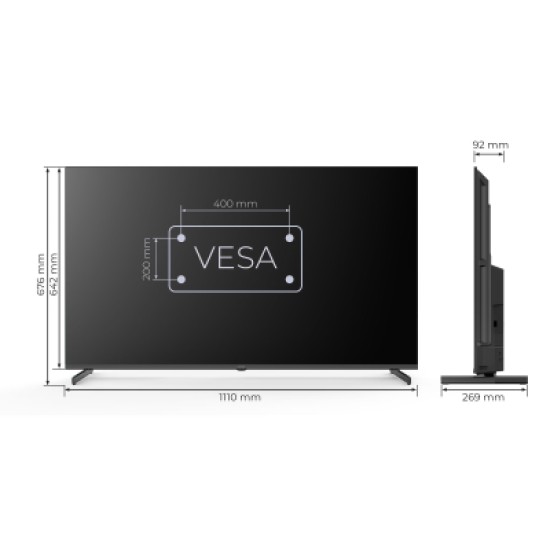 Телевізор Kivi 50U710QB Телевізор Kivi 50U710QB