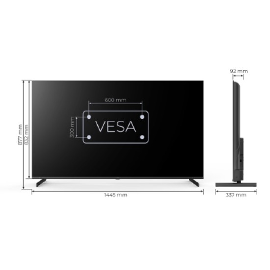 Телевізор Kivi 65U710QB Телевізор Kivi 65U710QB