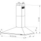 Вытяжка кухонная Interline SET X A/60 PB/2/T Вытяжка кухонная Interline SET X A/60 PB/2/T