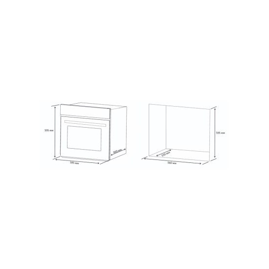 Духовой шкаф Jantar NFC 6006 IS Духовой шкаф Jantar NFC 6006 IS