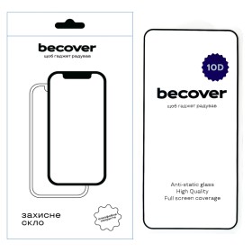 Стекло защитное BeCover Samsung Galaxy S25 Plus SM-S936 10D Black (712722)