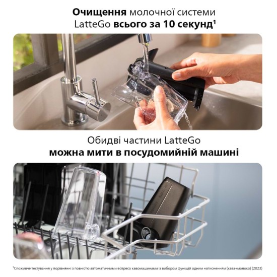 Кавомашина Philips Series 4400 LatteGo EP 4443/70 (EP4443/70) Кавомашина Philips Series 4400 LatteGo EP 4443/70 (EP4443/70)