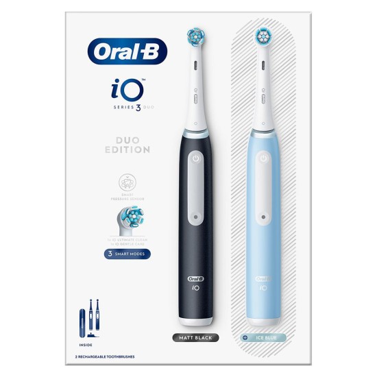 Электрическая зубная щетка Oral-B iO Series 3 Duo iOG3.d.2i6.2K типу 3769 Электрическая зубная щетка Oral-B iO Series 3 Duo iOG3.d.2i6.2K типу 3769