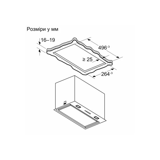 Вытяжка кухонная Bosch DLN56AC50 Вытяжка кухонная Bosch DLN56AC50