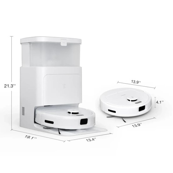 Пылесос Ecovacs DEEBOT N30 PRO OMNI (YDLX11-1 WHITE)