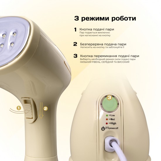 Відпарювач для одягу Liberton LHS-6903 Відпарювач для одягу Liberton LHS-6903