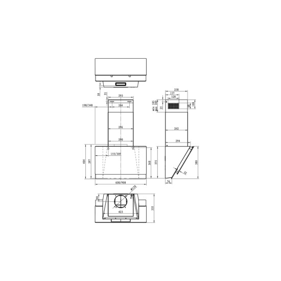Витяжка кухонна Gorenje WHI649B21S Витяжка кухонна Gorenje WHI649B21S