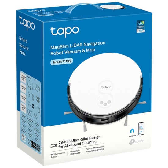 Пылесос TP-Link Tapo RV20 Mop Пылесос TP-Link Tapo RV20 Mop