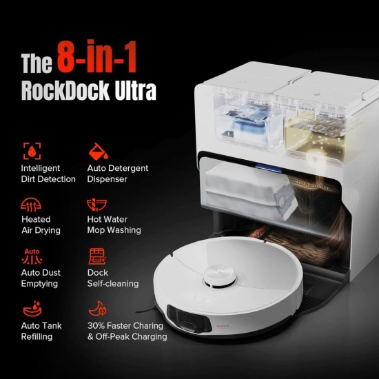 Пылесос Roborock S8 MaxV Ultra White (S8MVU02-00) Пылесос Roborock S8 MaxV Ultra White (S8MVU02-00)
