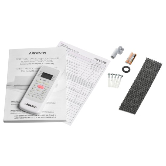 Кондиціонер Ardesto ACM-24ERP-R32-WF-AG-S Кондиціонер Ardesto ACM-24ERP-R32-WF-AG-S