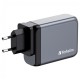 Зарядний пристрій Verbatim GaN 100 W 4 ports (2xUSB-C-100 W,USB-C 65 W /USB-A -3.0) (32202) Зарядний пристрій Verbatim GaN 100 W 4 ports (2xUSB-C-100 W,USB-C 65 W /USB-A -3.0) (32202)