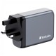 Зарядний пристрій Verbatim GaN 100 W 4 ports (2xUSB-C-100 W,USB-C 65 W /USB-A -3.0) (32202) Зарядний пристрій Verbatim GaN 100 W 4 ports (2xUSB-C-100 W,USB-C 65 W /USB-A -3.0) (32202)