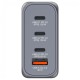 Зарядний пристрій Verbatim GaN 100 W 4 ports (2xUSB-C-100 W,USB-C 65 W /USB-A -3.0) (32202) Зарядний пристрій Verbatim GaN 100 W 4 ports (2xUSB-C-100 W,USB-C 65 W /USB-A -3.0) (32202)
