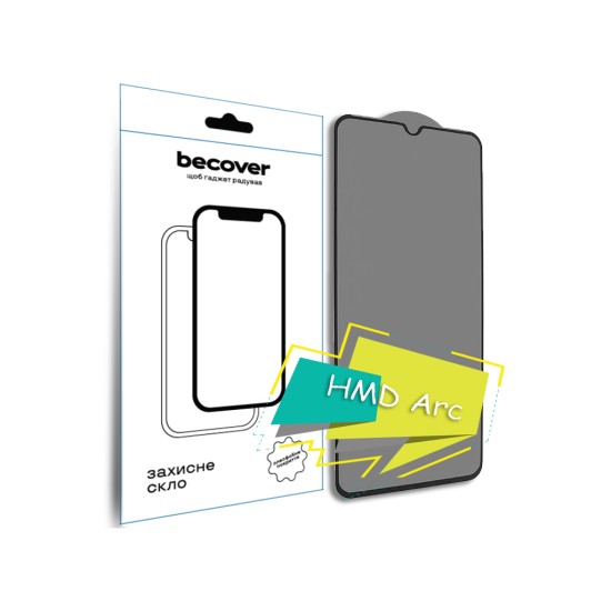 Скло захисне BeCover HMD Arc Black (713412) Скло захисне BeCover HMD Arc Black (713412)