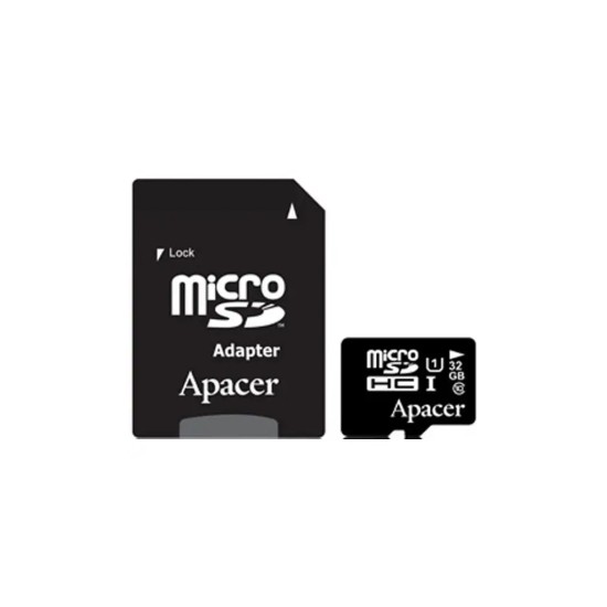 Карта пам'яті Apacer 32GB microSDHC UHS-I Class10 w/ 1 Adapter RP (AP32GMCSH10U1-R) Карта пам'яті Apacer 32GB microSDHC UHS-I Class10 w/ 1 Adapter RP (AP32GMCSH10U1-R)