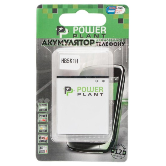 Акумуляторна батарея PowerPlant Huawei HB5K1H (U8650, C8650, M865) (DV00DV6070) Акумуляторна батарея PowerPlant Huawei HB5K1H (U8650, C8650, M865) (DV00DV6070)